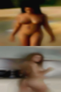 Twin horny hot naked women.